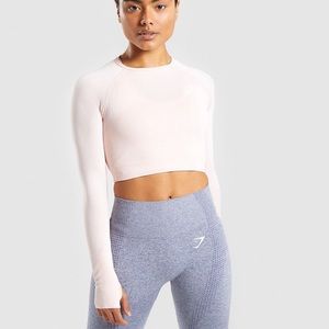 GYMSHARK Long sleeve crop top